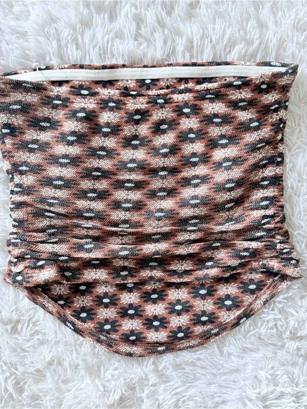 New with Tags Free People Patterned Tube Top Size XS